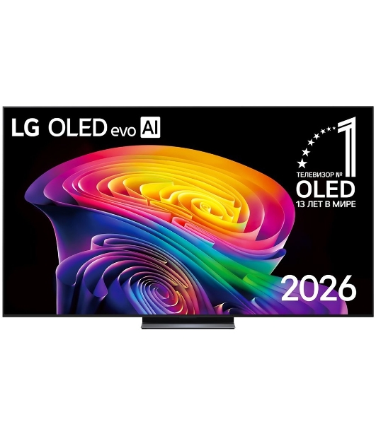Телевизор LG 83' OLED83C6RLA.ARUG черный/серый OLED UHD 120Hz Smart TV webOS