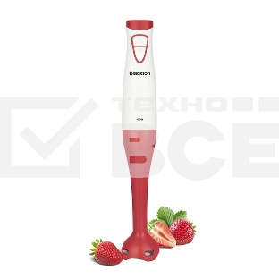 Блендер погружной Blackton Bt HB400P White-Red. Мощность 400 Вт, Режим ТУРБО