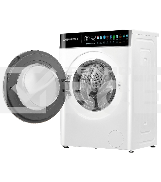 Стирально-сушильная машина Maunfeld MFWD1295WH05 белый, загрузка фронтальная 9 кг, 1200 об/мин., класс: В