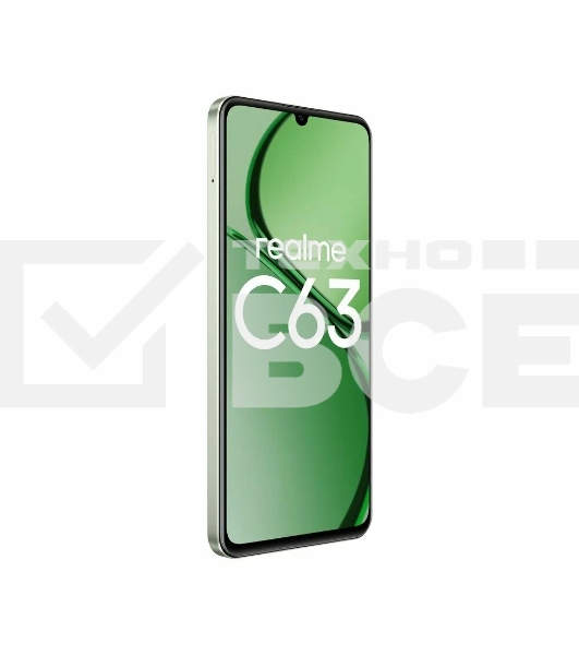 Смартфон Realme C63, 8/256Gb, зеленый