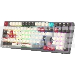 Клавиатура A4Tech Bloody WS98 Pixels Red беспроводная USB, Bluetooth/Радиоканал темно-серый/белый, фото6