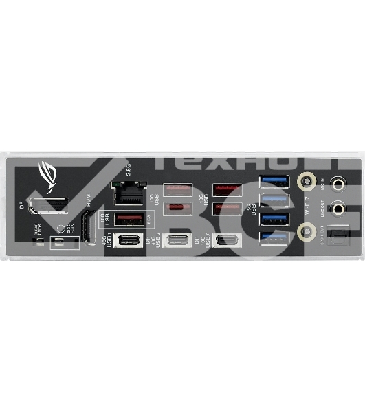 Материнская плата ASUS ROG STRIX X870-F GAMING WIFI, AM5, AMD X870, 4xDDR5, 2xSATA, 4xM.2, 1xPCI-E 5.0 x16, 1xPCI-E 4.0 x4, 1xHDMI, 1xDP, 2xUSB-C USB4, 1xUSB-C 10Gbps, 5xUSB-A 10Gbps, 4xUSB-A 5Gbps, 1x 2.5Gb LAN, 2x3.5 мм, 7.1, ATX