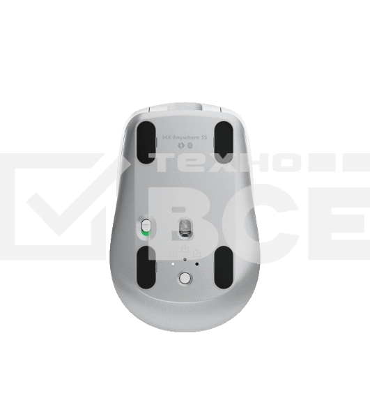 Мышь беспроводная/проводная Logitech MX Anywhere 3S серый, 8000 dpi, радиоканал, Bluetooth, USB, кнопки - 6