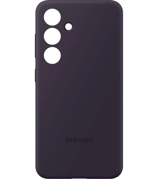 Чехол (клип-кейс) Samsung для Samsung Galaxy S24 Silicone Case S24 темно-фиолетовый (EF-PS921TEEGRU)
