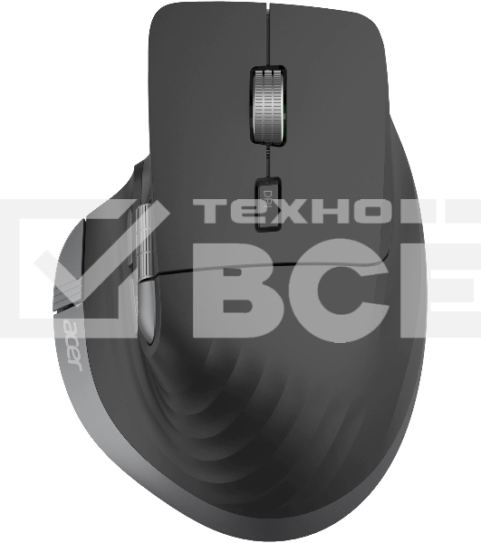 Мышь беспроводная Acer OMR405 черный, 4800 dpi, радиоканал, Bluetooth, USB, кнопки - 8