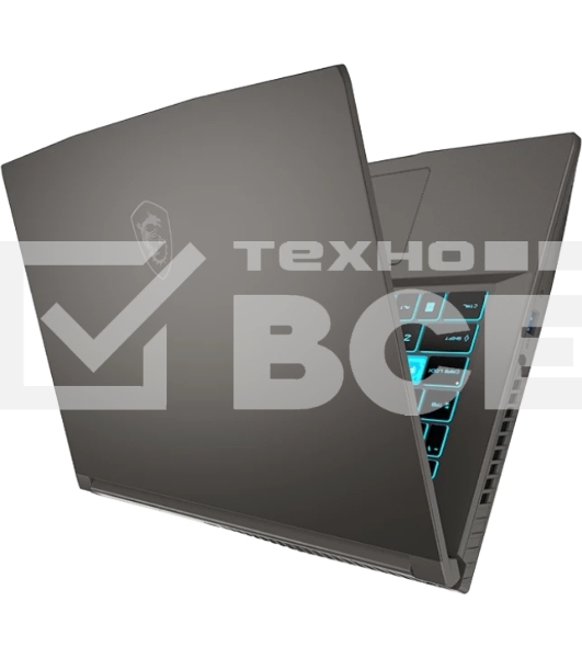 Ноутбук MSI Thin 15 B13UCX-2649XRU i5-13420H 8Gb+8Gb SSD 512Gb NVIDIA RTX 2050 4Gb 15,6 FHD IPS Cam 52.4Вт*ч Free DOS Серый 9S7-16R831-2649-16G