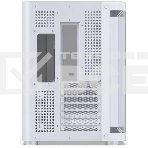 Корпус без блока питания JONSBO TK-2, Midi-Tower, TG, no fans, 1xUSB-A 3.2 + 1xUSB-C 3.2, ATX, mATX, mITX White, фото2