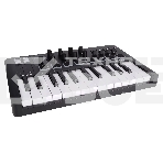 Клавиатура MIDI [231502] Arturia [MiniLAB 3 Black Edition] 25 клавиш, 8 энкодеров, 8 RGB пэдов, 8 фейдеров, дисплей, сенсорные регуляторы Pitch/Modulation, MIDI-выход, 1/4