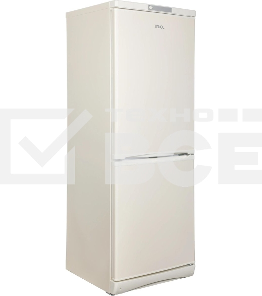 Холодильник Stinol STS 167 E бежевый двухкамерный 195/104 л морозилка снизу