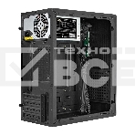 Компьютерный корпус Minitower ExeGate BAA-308MU2-AAA450 (mATX, БП AAA450 с вент. 8см, 1хUSB+2хUSB 3.0, HD Audio, черный), фото3