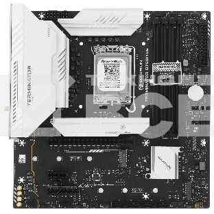 Материнская плата MAXSUN MS-Terminator B760M D5 WIFI 6E, LGA1700, Intel B760, 4xDDR5, 4xSATA, 3xM.2, 1xPCIe 5.0 x16, 1xPCIe 4.0 x4, 1xPCIe 3.0 x1, 1xHDMI, 1xDP, 1x2.5Gb LAN, Wi-Fi 6E, Bluetooth 5.3, 2xUSB-A 10Gbps, 6xUSB-A 2.0, 3x3.5 мм, 5.1, mATX