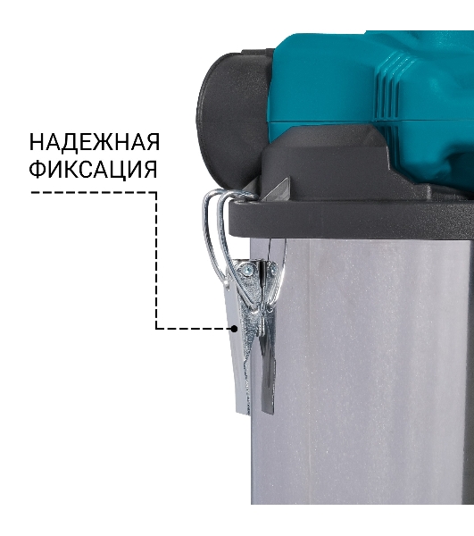 Строительный пылесос Bort BSS-1230-Duo 1200Вт (уборка: сухая/влажная) синий