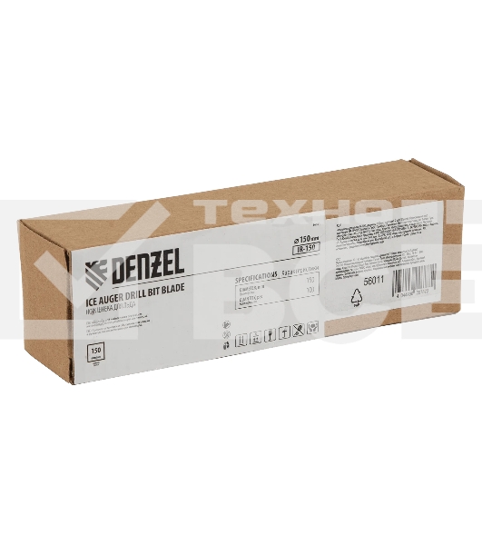 Нож шнека для льда Denzel IR-150, диаметр 150мм, комплект 2 шт