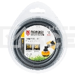 Леска для триммера Denzel армированная алюминием квадратная, 2,0мм х 15м, блистер ALUFLEX, фото2