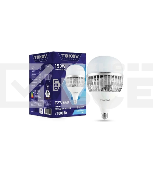 Лампа светодиодная TOKOV ELECTRIC 150Вт HP 6500К E40/Е27 176-264В