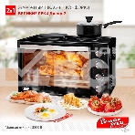 Мини-печь Великие Реки Днепр-2, мощность 3300 Вт, 2 конфорки, 30 л, 2 противня, фото3