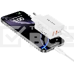 Сетевое зарядное устройство Vention на 4 порта GaN 50W USB (C+C+A+A) белый, фото3