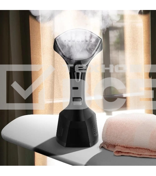 Отпариватель Kitfort КТ-9272 черный, 2000 Вт, 40 г/мин, 360 мл