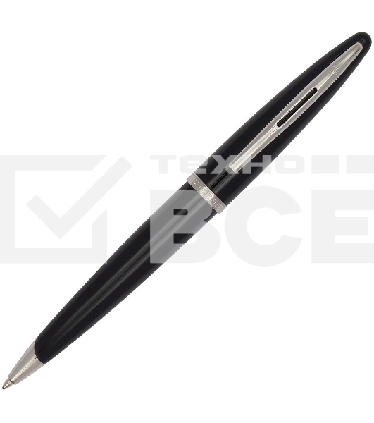Ручка шариковая Waterman Carene (CWS0293950) Black ST, M, синие чернила, подарочная коробка