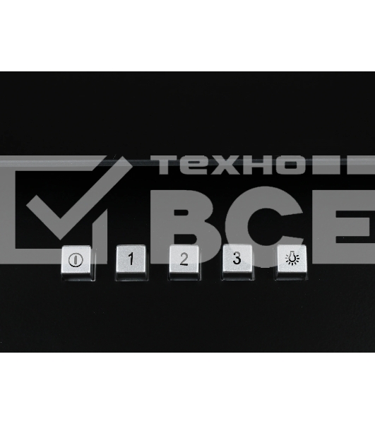 Вытяжка наклонная Maunfeld Tower C 60 черный, 60 см, 650 куб. м/ч, 51 дБ