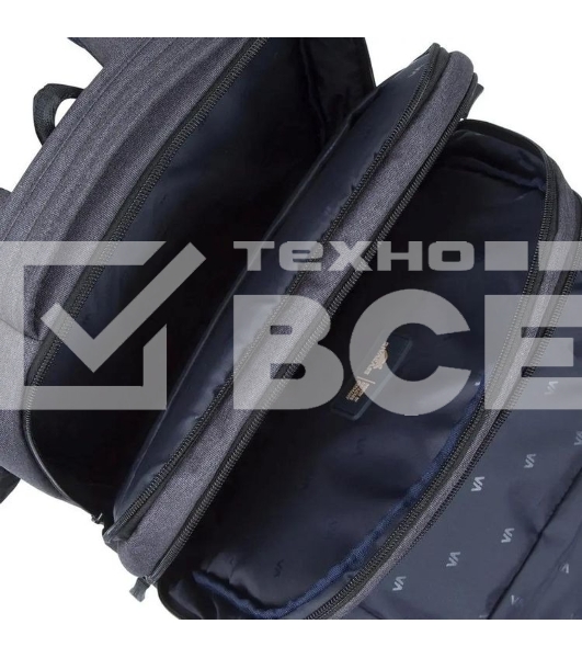 Рюкзак для ноутбука 16' Riva 7765 черный полиэстер