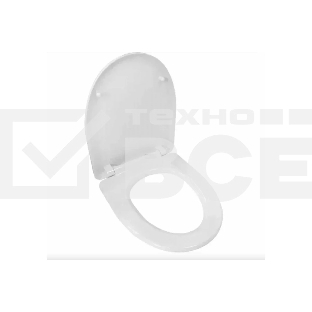 Сиденье для унитаза САМАРА с пластиковыми креплениями