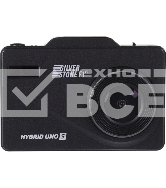 Видеорегистратор Silverstone F1 HYBRID UNO S GPS, 1920x1080, 2.3', GPS, G-сенсор, GPS-информатор