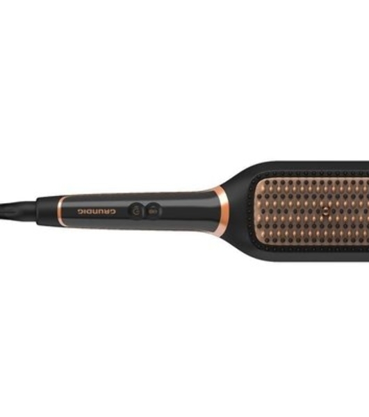 Расческа-выпрямитель для волос Grundig HB 7150 черный, 210 °C, 5 режимов