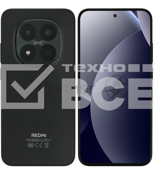 Смартфон Redmi Note 15 Pro 5G 8/512Gb, черный