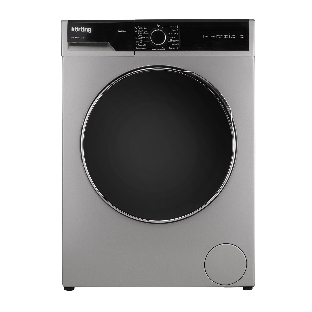 Стиральная машина Korting KWD 58L1496S серебристый, загрузка фронтальная 9 кг, 1400 об/мин., класс: А