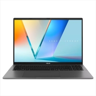 Ноутбук ASUS VivoBook S16 OLED S3607AA/16'/OLED/Intel Core Ultra 7 355/16GB/1024GB SSD/Intel Graphics/Без ОС/серый/1.7kg