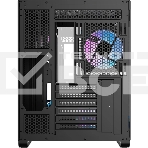 Корпус  Ocypus Iota C70 BK ARGB ATX / win / black / 6 ARGB fans / no PSU / Tempered Glass, фото3