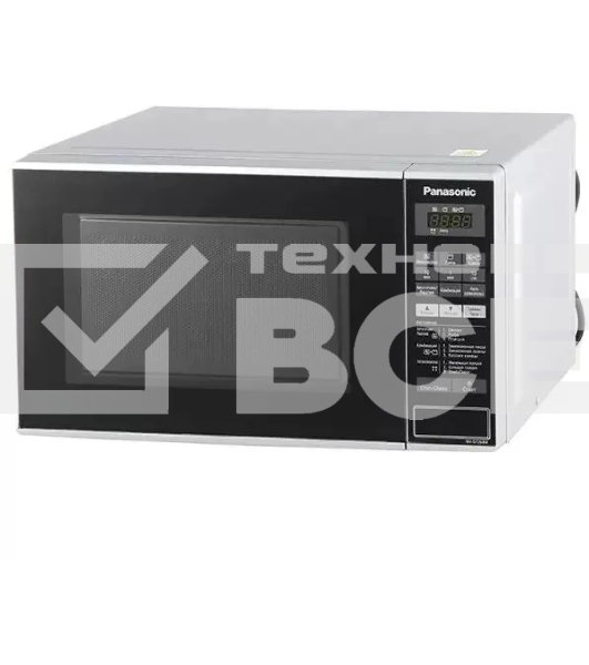 Микроволновая печь Panasonic NN-GT264MZPE серебристый/черный, 20 л, 800 Вт, переключатели - сенсор