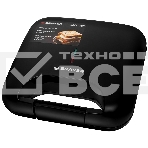 Сэндвичница BRAYER BR2203BK 750 Вт, чёрный, фото 1