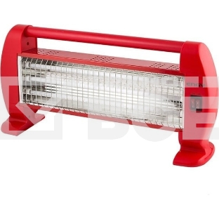 Обогреватель кварцевый Engy QH-1500S, красный, 1500 Вт, 15 м2