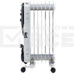 Масляный обогреватель MTX OCH-1500, белый, 1500 Вт, 15 м2, термостат, фото17