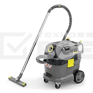 Строительный пылесос Karcher NT 30/1 Tact L серый, 1380 Вт, уборка сухая/сбор воды, пылесборник мешок/контейнер, 30 л