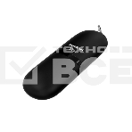 Флеш диск Maxvi SF 32GB USB 2.0 black, монолит с колпачком, soft touch, фото 1