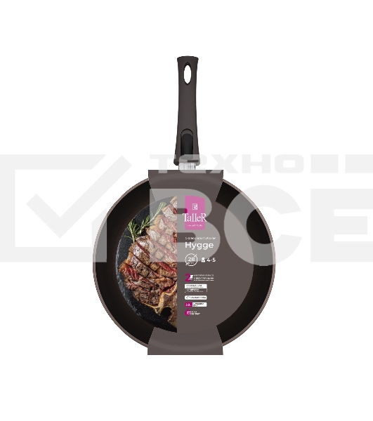 Сковорода глубокая TALLER TR-44110 Хюгге 28 см со съемной ручкой