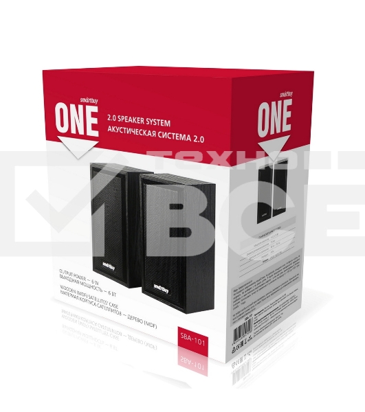 Акустическая система Smartbuy (SBA-101) ONE черный