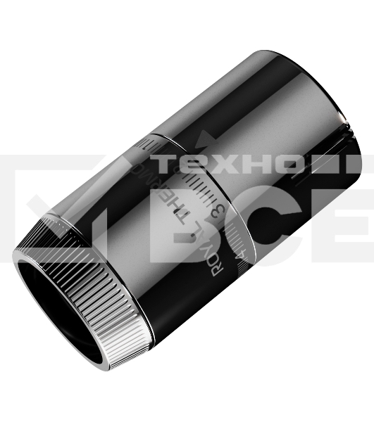 Термоголовка жидкостная Royal Thermo Design М30х1,5 (хром)