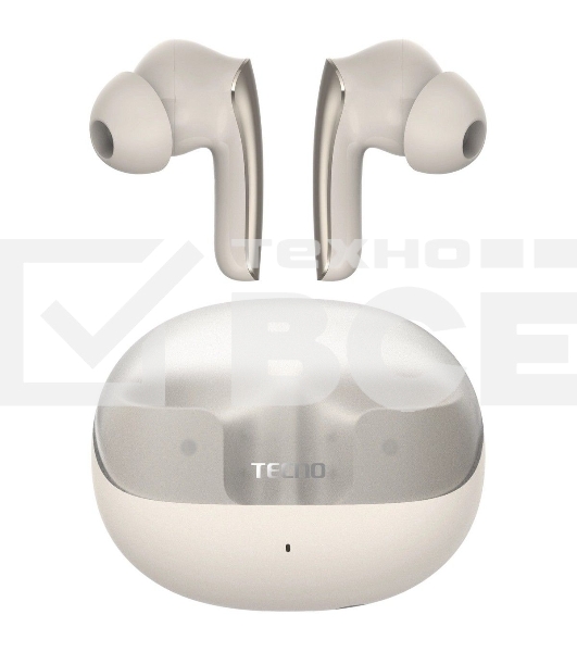 Гарнитура беспроводная Tecno Sonic 2 SC02 белый bluetooth (SC02 WHITE)
