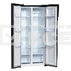 Холодильник Hyundai CS4505F черная сталь двухкамерный Side by Side 271/165л морозилка сбоку, фото8