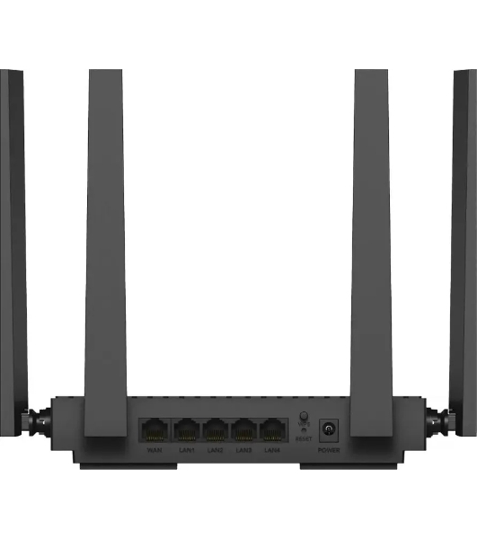 Роутер беспроводной Cudy WR3000E 2.0 Гигабитный роутер Wi-Fi 6 AX3000, 2,4/5 ГГц, до 2976 Мбит/с, 5x1 Гбит/с, IPv6, 4 антенны, черный