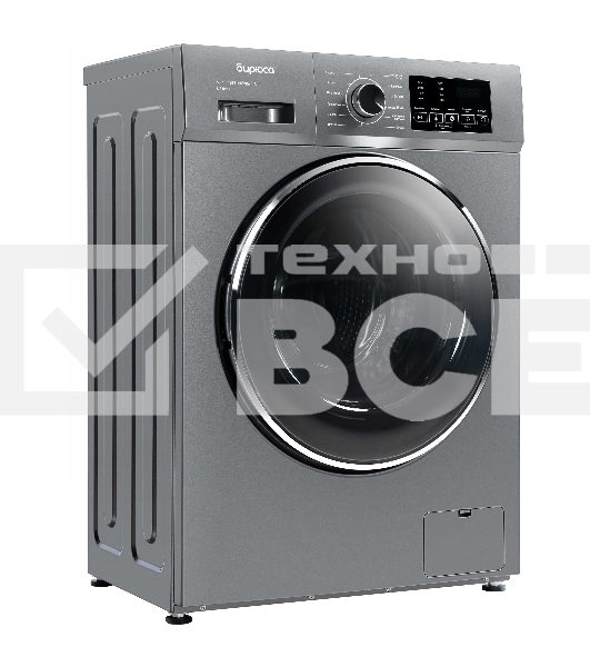 Стиральная машина Бирюса WM-SL610/11 S серый, загрузка фронтальная 6 кг, 1000 об/мин, класс А++