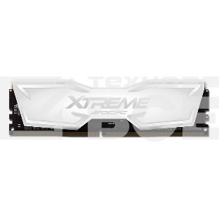 Оперативная память OCPC XT II, DDR4, 8GB (1x8 GB), 3600 MHz, CL18, радиатор, белый