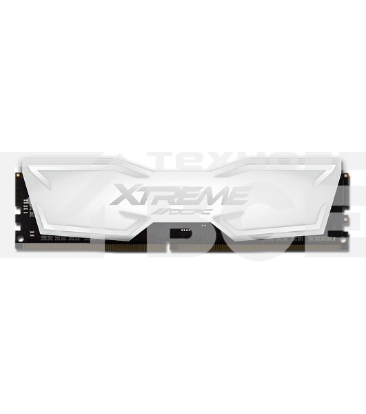 Оперативная память OCPC XT II, DDR4, 8GB (1x8 GB), 3600 MHz, CL18, радиатор, белый