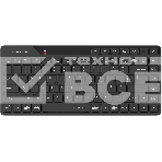 Клавиатура A4Tech Fstyler FBK26C AS беспроводная, USB, Bluetooth/Радиоканал, черный, фото 1