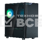 Компьютерный корпус ZALMAN T4 PLUS, MATX, BLACK, WINDOW, 1 x Combo (3.5'' or 2.5''), 1x3.5'', 2x2.5
