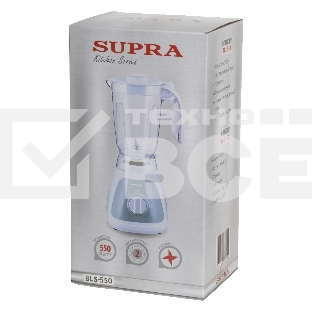Блендер стационарный SUPRA BLS-550 550Вт белый